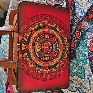 Azteca Art Crossbody Handbag